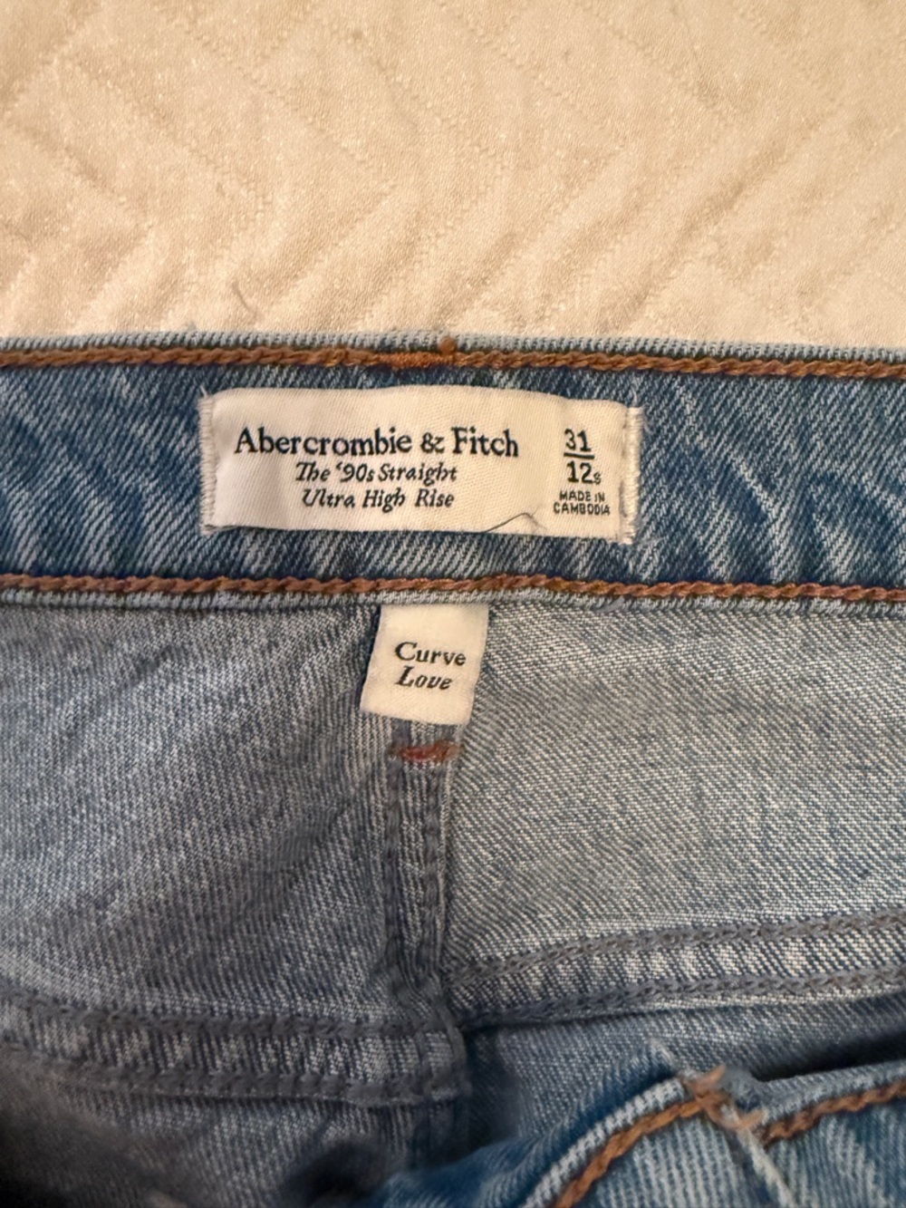 The 90’s Straight Ultra High Rise Jeans - Picture 3 of 3